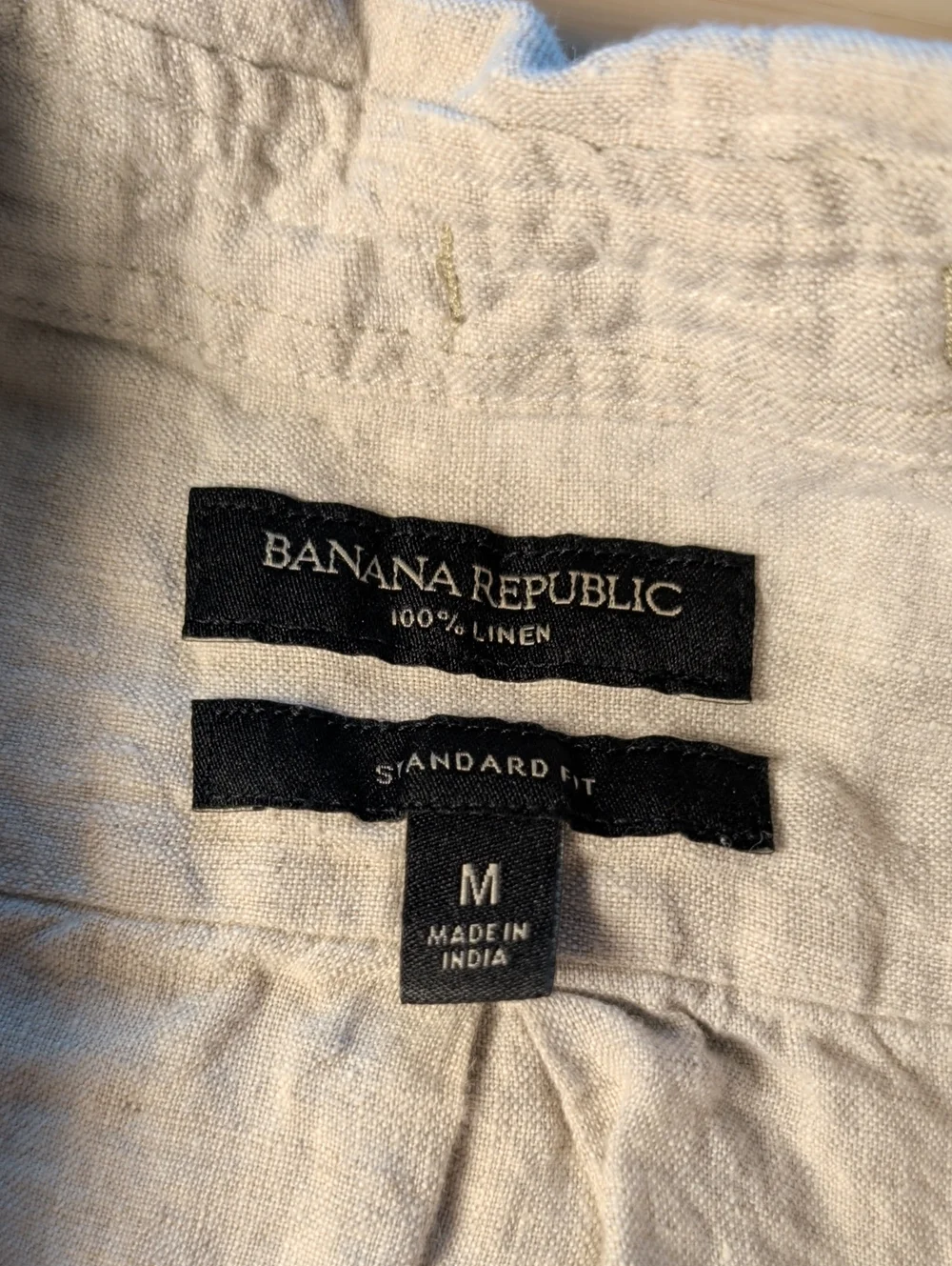 Banana Republic Linen Shirt_natural